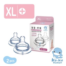 TY THAY BÌNH SỮA CỔ RỘNG DÒNG CHẢY CHỮ THẬP SIZE XL KUKU KU5258 (VỈ 2 CÁI)