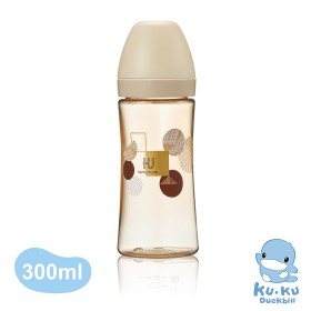 Bình sữa KUKU cổ rộng PPSU phiên bản KU-Plus KU5883 - 300ml 